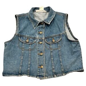 Vintage Jona thang Jeans Wear Denim Jacket Size Small 90’s Y2K Western Cowgirl